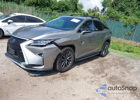 2017 Lexus Rx 350 F Sport from USA, damaged, VIN 2T2BZMCA4HC117183